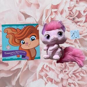 Disney Whisker Haven and Palace Pets Hardcover Book and Plush Bundle